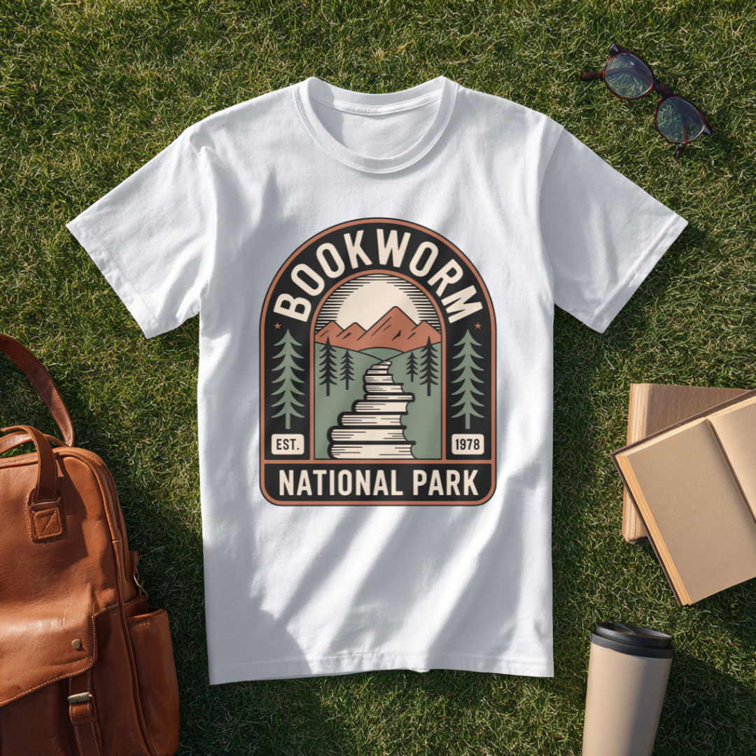 Bookworm National Park T-Shirt