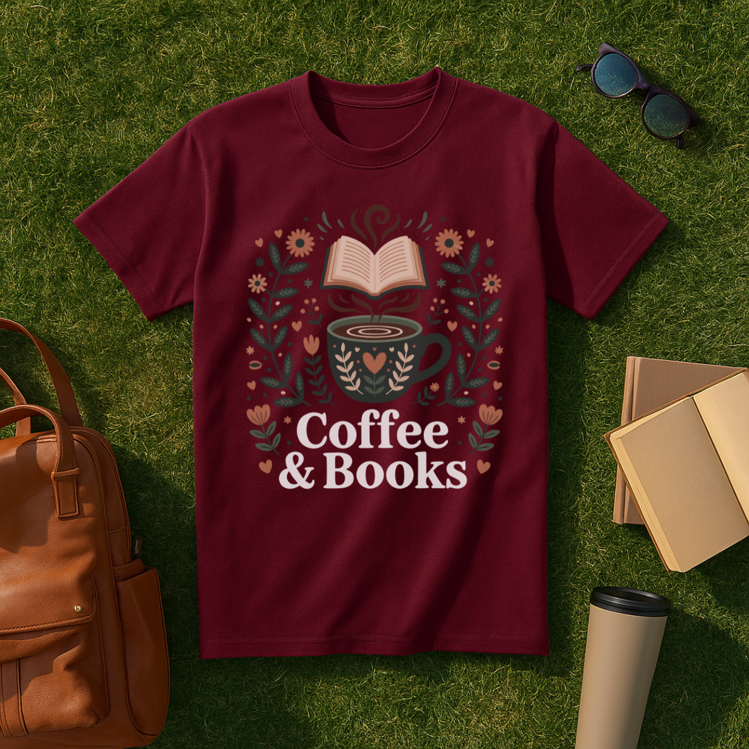 Coffee & Books T-Shirt