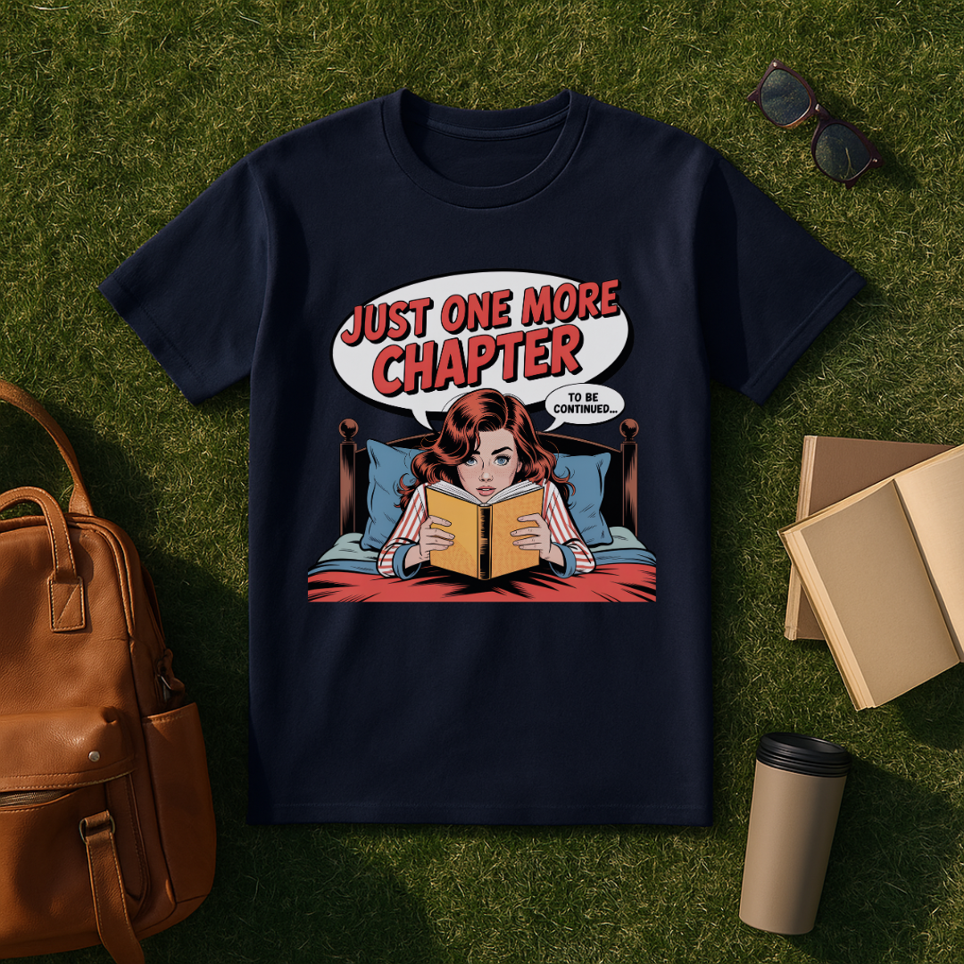 Just One More Chapter Comic Book T-Shirt