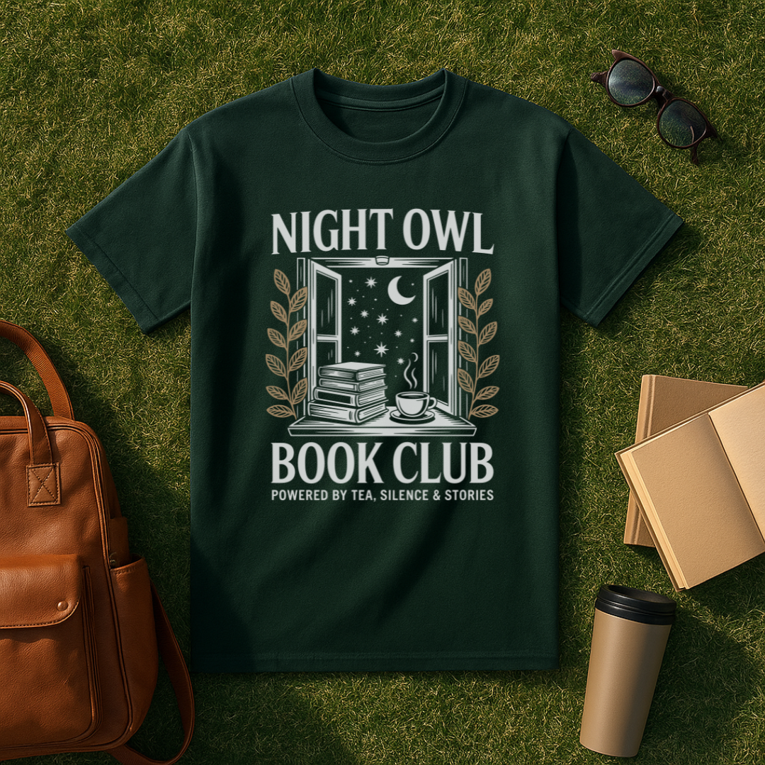 Night Owl Book Club T-Shirt