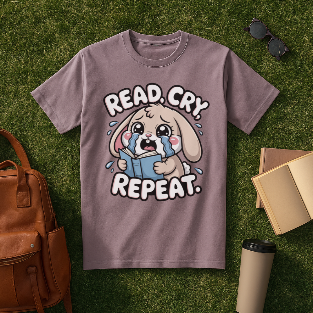 Read, Cry, Repeat T-Shirt