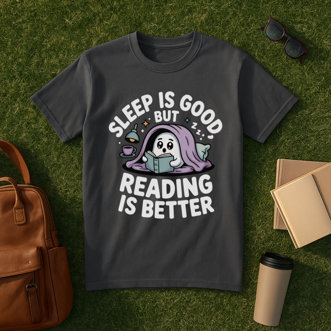Sleep is Good but Reading is Better T-Shirt