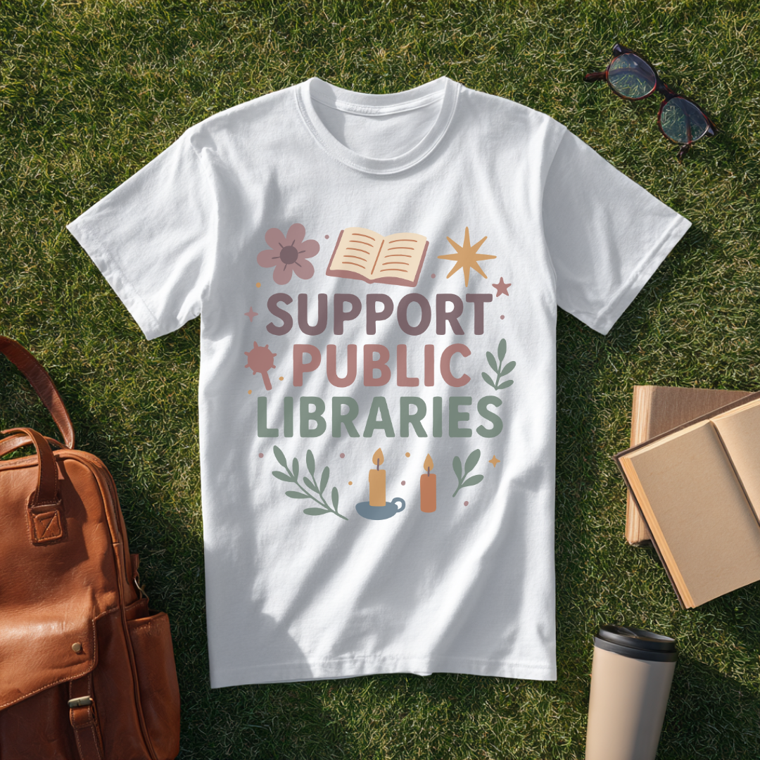 Support Public Libraries T-Shirt