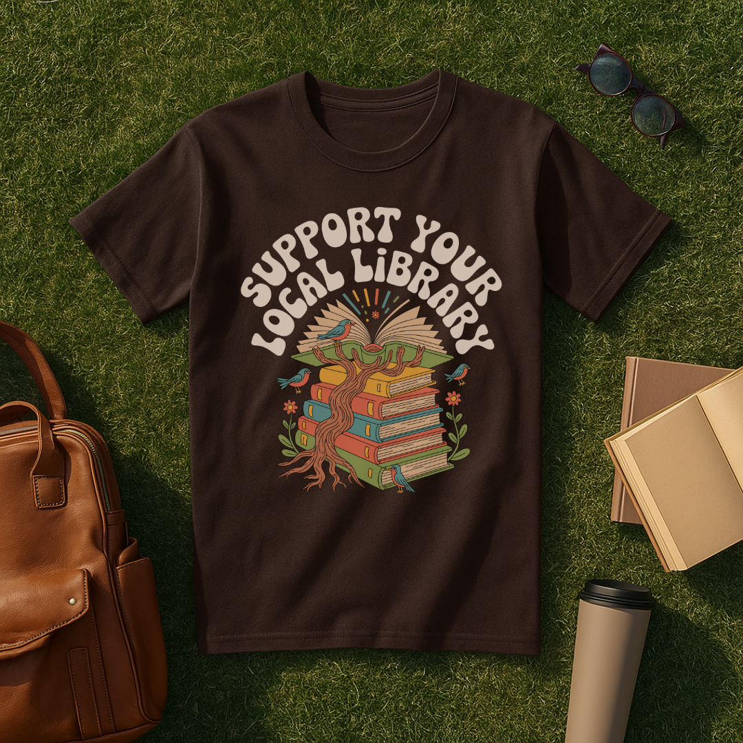 Support Your Local Library T-Shirt