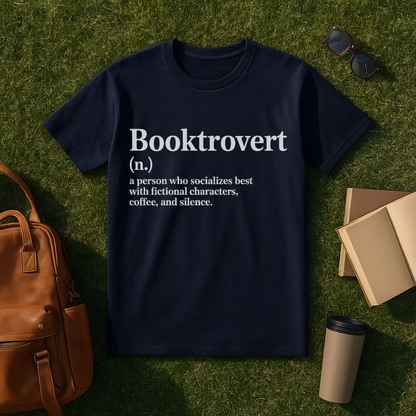 Booktrovert Definition T-Shirt