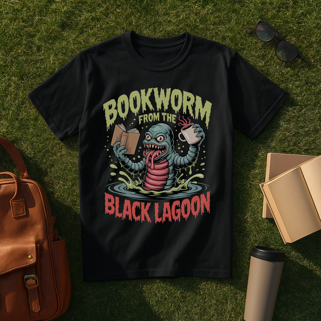 Bookworm From the Black Lagoon T-Shirt