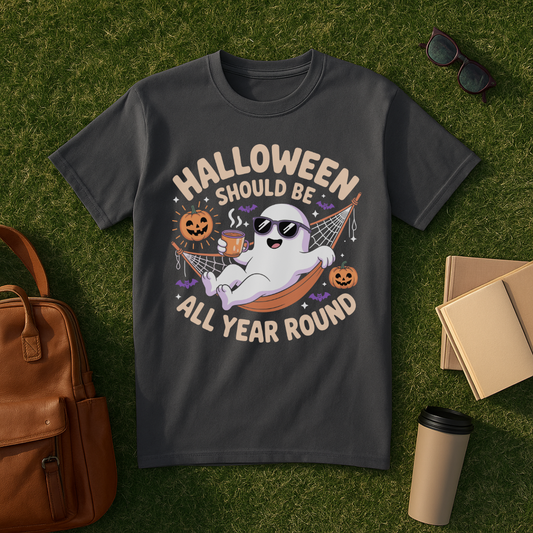 Chill Ghost Halloween T-Shirt