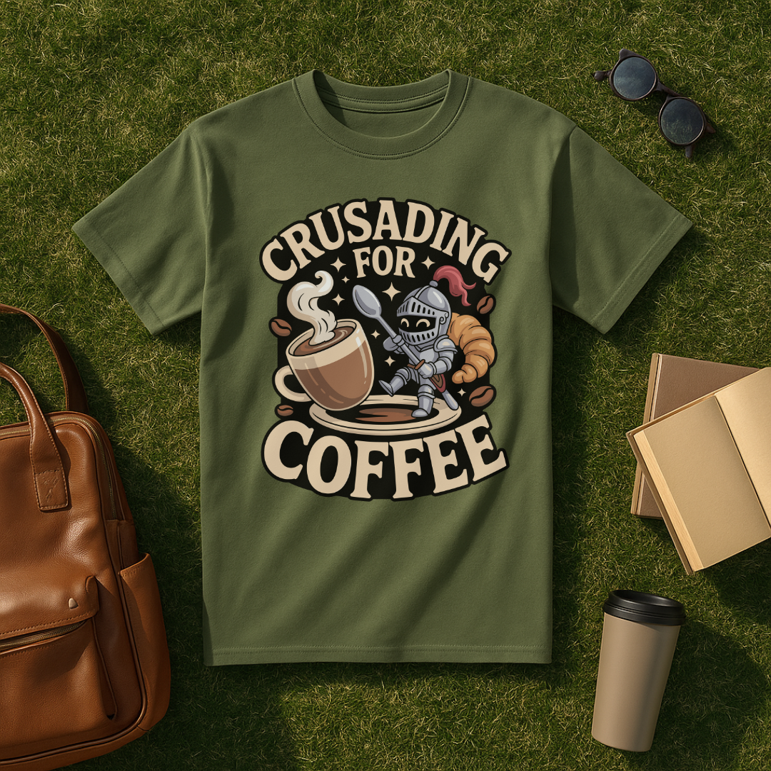Crusading for Coffee T-Shirt