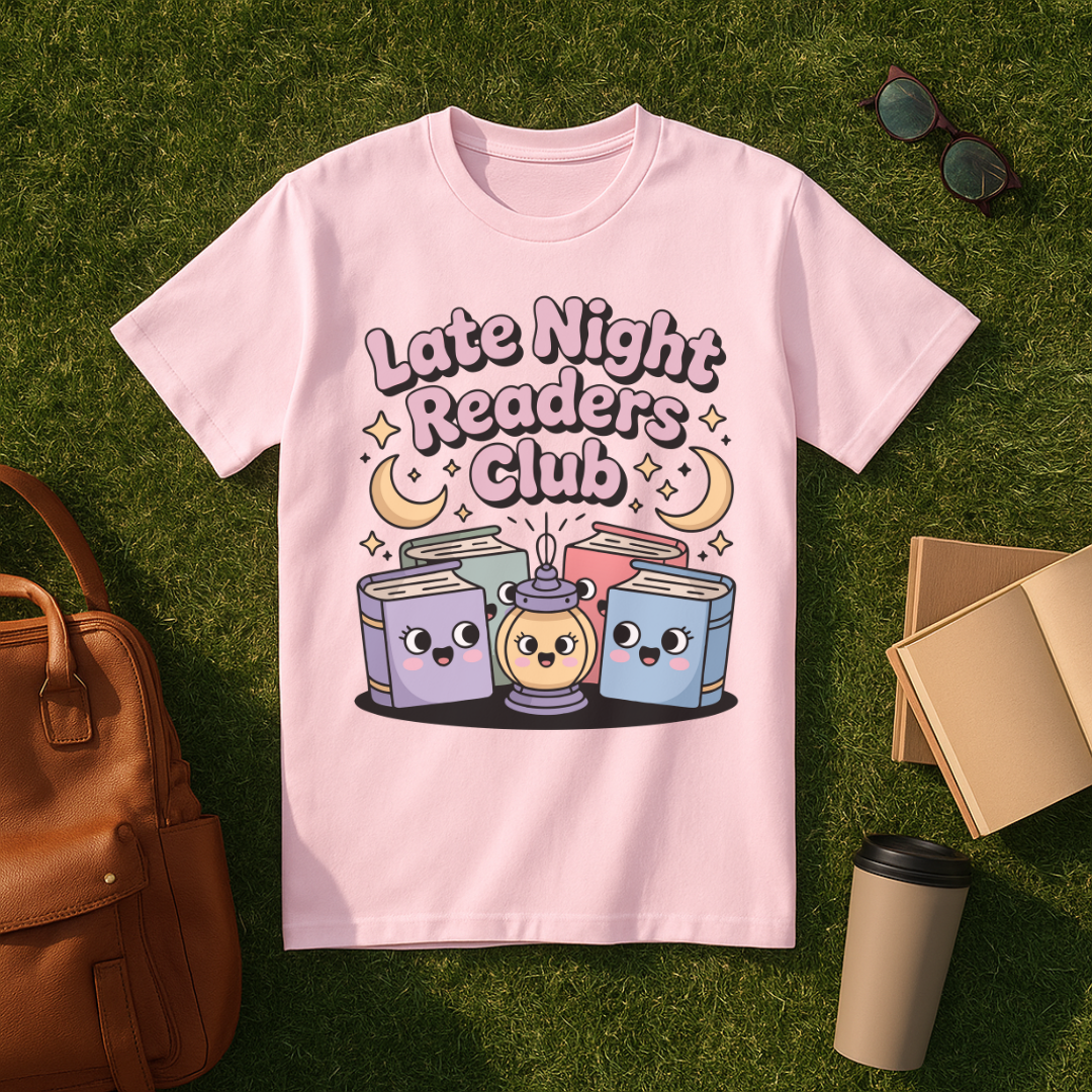 Late Night Readers Club T-Shirt