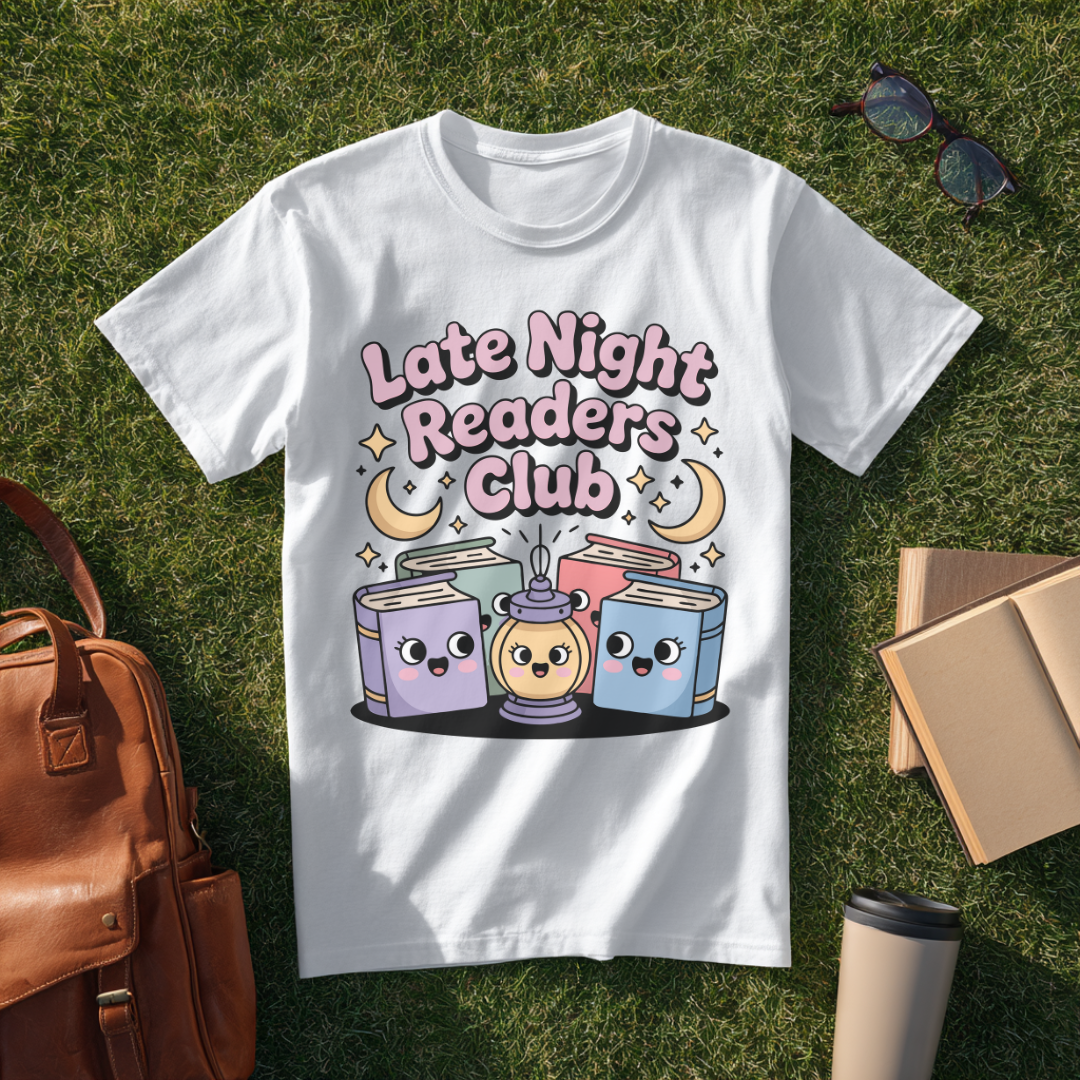 Late Night Readers Club T-Shirt