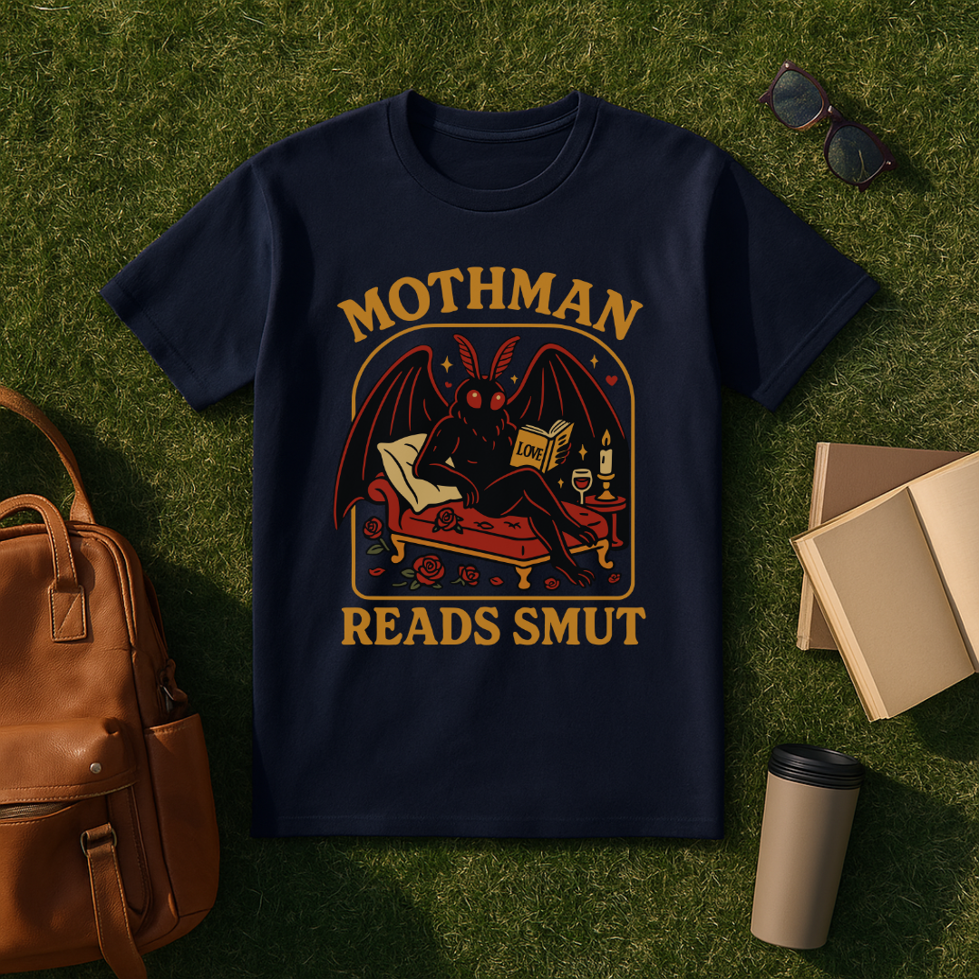 Mothman Reads Smut T-Shirt