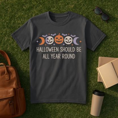 Pumpkin Moon Halloween T-Shirt