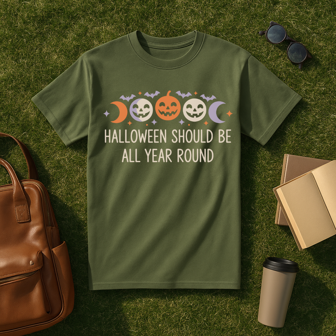 Pumpkin Moon Halloween T-Shirt