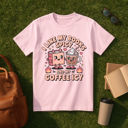 Spicy Books Kawaii T-Shirt