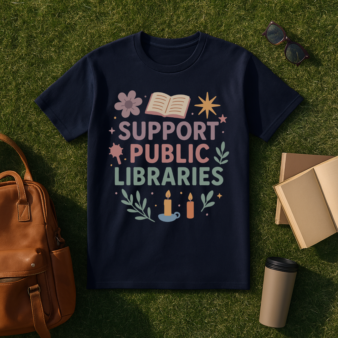 Support Public Libraries T-Shirt