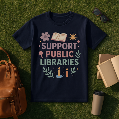 Support Public Libraries T-Shirt