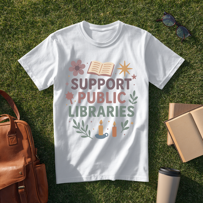 Support Public Libraries T-Shirt